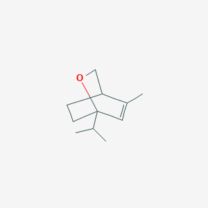 B127325 5-Methyl-1-propan-2-yl-2-oxabicyclo[2.2.2]oct-5-ene CAS No. 152562-67-9