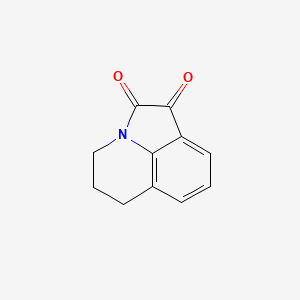 5,6-dihydro-4H-pyrrolo[3,2,1-ij]quinoline-1,2-dione