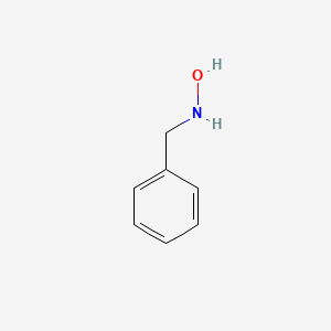molecular formula C7H9NO B1273276 N-benzylhydroxylamine CAS No. 622-30-0