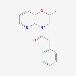 3,4-Dihydro-2-methyl-4-phenylacetyl-2H-pyrido(3,2-b)-1,4-oxazine