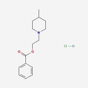 beta-4-Methylpiperidinoethyl benzoate hydrochloride