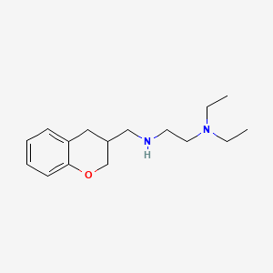 N'-(3,4-Dihydro-2H-1-benzopyran-3-yl)methyl-N,N-diethyl-1,2-ethanediamine