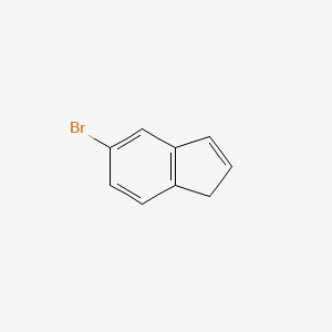 molecular formula C9H7B B1273296 5-bromo-1H-indene CAS No. 75476-78-7
