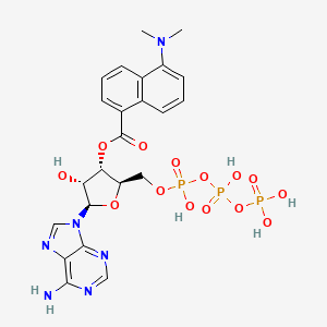 5-(Dimethylamino-1-naphthoyl)adenosine triphosphate