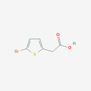 molecular formula C6H5BrO2S B1273328 2-(5-bromothiophen-2-yl)acetic Acid CAS No. 71637-38-2