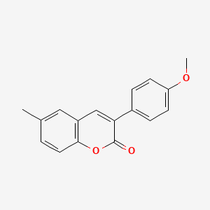 3-(4-methoxyphenyl)-6-methyl-2H-chromen-2-one