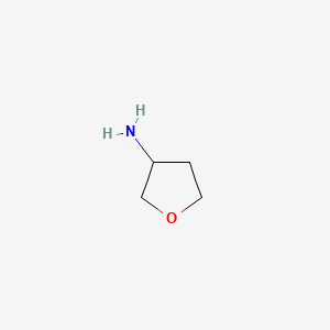 molecular formula C4H9NO B1273345 3-氨基四氢呋喃 CAS No. 88675-24-5