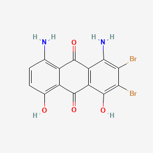 9,10-Anthracenedione, dibromo-1,8-diamino-4,5-dihydroxy-