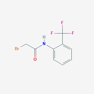molecular formula C9H7BrF3NO B1273356 2-溴-N-[2-(三氟甲基)苯基]乙酰胺 CAS No. 2557-04-2