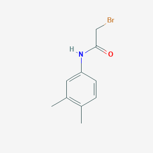 molecular formula C10H12BrNO B1273359 2-bromo-N-(3,4-dimethylphenyl)acetamide CAS No. 349120-87-2