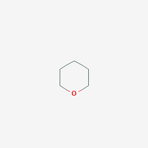B127337 Tetrahydropyran CAS No. 142-68-7