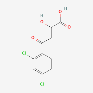 4-(2,4-Dichlorophenyl)-4-oxo-2-hydroxybutanoic acid