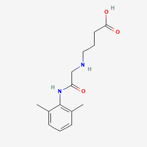 4-((2-((2,6-Dimethylphenyl)amino)-2-oxoethyl)amino)butanoic acid