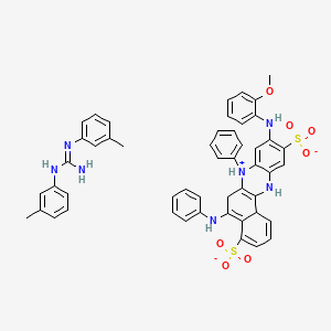 molecular formula C50H46N7O7S2- B12734132 Einecs 304-977-7 CAS No. 94313-78-7