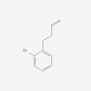 B1273423 4-(2-Bromophenyl)-1-butene CAS No. 71813-50-8