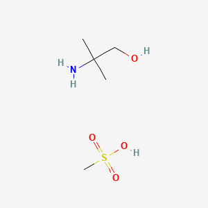 1-Propanol, 2-amino-2-methyl-, methanesulfonate (salt)