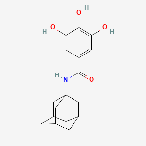 Adamantanyl trihydroxybenzamide