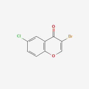 B1273435 3-Bromo-6-chlorochromone CAS No. 73220-38-9