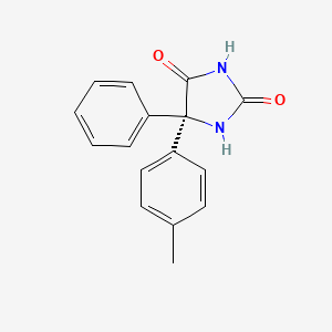 5-(p-Methylphenyl)-5-phenylhydantoin, (R)-