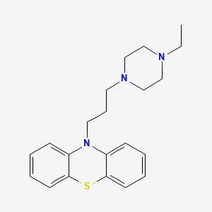 Phenothiazine, 10-(3-(4-ethyl-1-piperazinyl)propyl)-