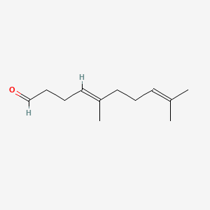 5,9-Dimethyl-4,8-decadienal, (4E)-