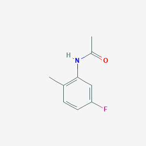 molecular formula C9H10FNO B1273465 N-乙酰基-5-氟-2-甲基苯胺 CAS No. 366-49-4