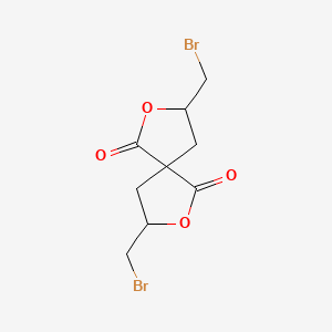 3,8-Bis(bromomethyl)-2,7-dioxaspiro(4.4)nonane-1,6-dione