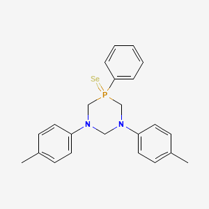 1,3,5-Diazaphosphorine, hexahydro-1,3-bis(4-methylphenyl)-5-phenyl-, 5-selenide