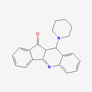 10,10a-Dihydro-10-(1-piperidinyl)-11H-indeno(1,2-b)quinolin-11-one