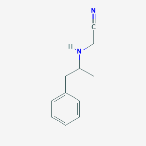 molecular formula C11H14N2 B127350 (1-甲基-2-苯乙基氨基)乙腈 CAS No. 30825-14-0