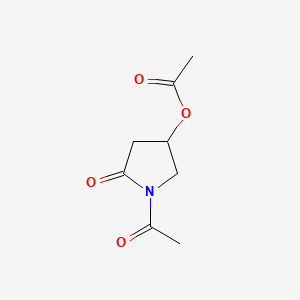 (+-)-1-Acetyl-4-(acetyloxy)-2-pyrrolidinone