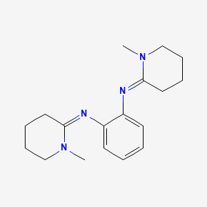 N,N'-Bis(1-methyl-2-piperidinylidene)-1,2-benzenediamine