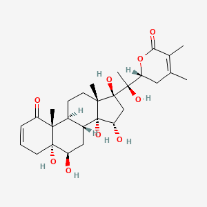 molecular formula C28H40O9 B12735140 Coagulin H CAS No. 216163-59-6