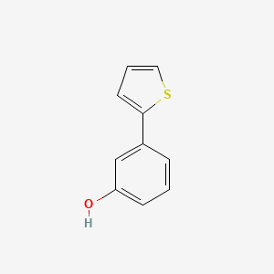 molecular formula C10H8OS B1273516 3-(Thiophen-2-YL)phenol CAS No. 29886-66-6