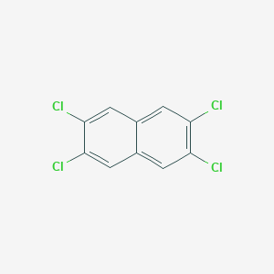 molecular formula C10H4Cl4 B127352 2,3,6,7-Tétrachloronaphtalène CAS No. 34588-40-4