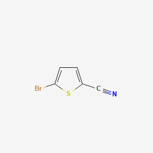 molecular formula C5H2BrNS B1273544 5-Bromothiophene-2-carbonitrile CAS No. 2160-62-5