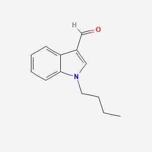 molecular formula C13H15NO B1273553 1-butyl-1H-indole-3-carbaldehyde CAS No. 119491-09-7