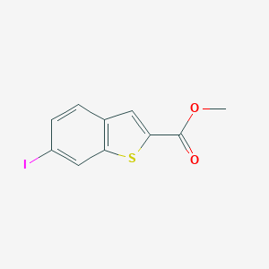B127360 Methyl 6-iodo-1-benzothiophene-2-carboxylate CAS No. 146137-94-2