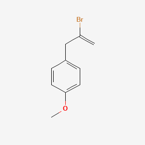 molecular formula C10H11BrO B1273615 2-Bromo-3-(4-methoxyphenyl)-1-propene CAS No. 90968-62-0