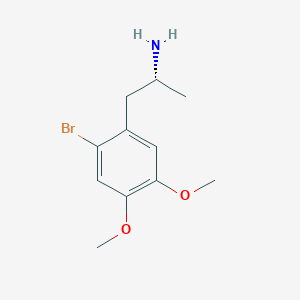 2-Bromo-4,5-dimethoxyamphetamine, (R)-