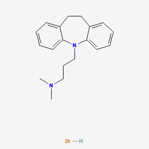 molecular formula C19H25BrN2 B12736304 Imipramine hydrobromide CAS No. 67246-27-9