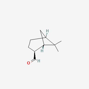 (1alpha,2beta,5alpha)-6,6-Dimethylbicyclo(3.1.1)heptane-2-carbaldehyde