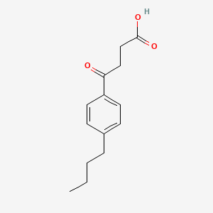 B1273665 4-(4-Butylphenyl)-4-oxobutanoic acid CAS No. 72271-71-7