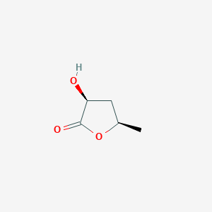 molecular formula C5H8O3 B12736835 cis-2-Hydroxy-4-pentanolide CAS No. 34644-78-5