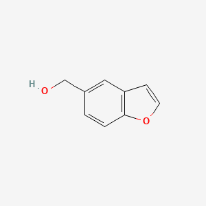 molecular formula C9H8O2 B1273719 1-Benzofuran-5-ylmethanol CAS No. 31823-05-9
