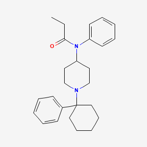 Propionanilide, N-(1-(1-phenylcyclohexyl)-4-piperidyl)-