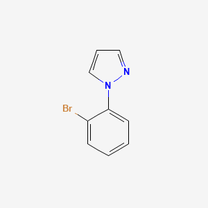 molecular formula C9H7BrN2 B1273732 1-(2-溴苯基)-1H-吡唑 CAS No. 87488-84-4