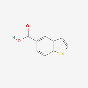 molecular formula C9H6O2S B1273733 1-苯并噻吩-5-甲酸 CAS No. 2060-64-2