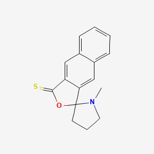 1'-Methylspiro(naphtho(2,3-c)thiophene-1(3H),2'-pyrrolidin)-3-one