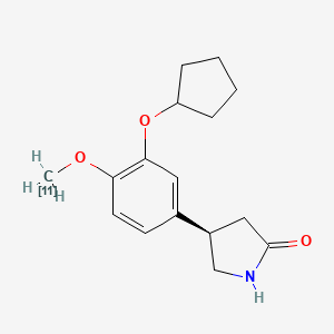 Rolipram, (R)-, C-11